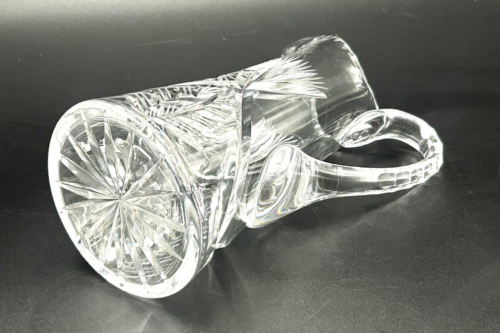 Dzbanek kryształowy, styl: „American Brilliant Cut Glass ” piękny