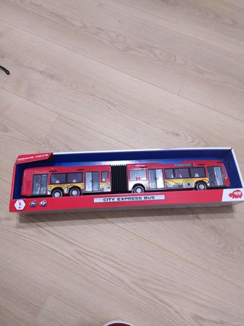 Nowy pudełko autobus City Express 46 cm przegubowy dickie toys