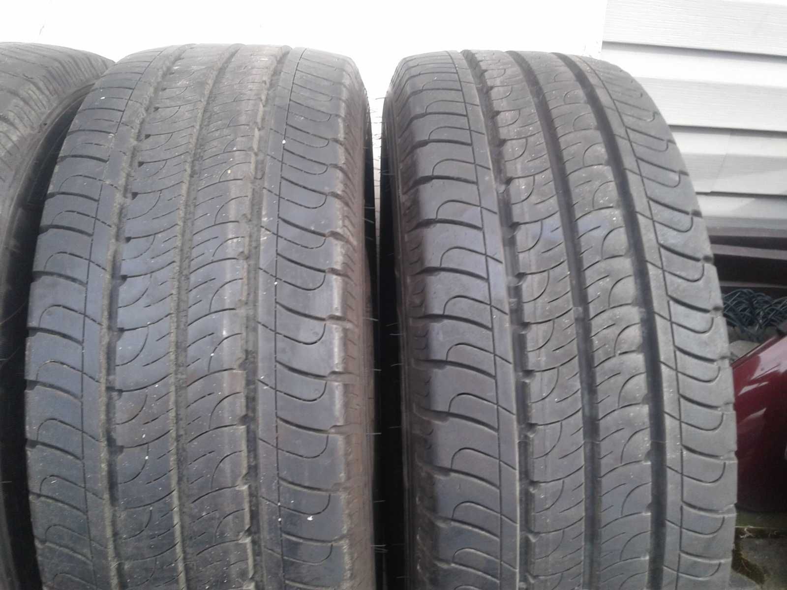 4 Opony jak Nowe 8,5mm 215 65 R15 C M+S 2020r Kierunkowe Rotation BUS