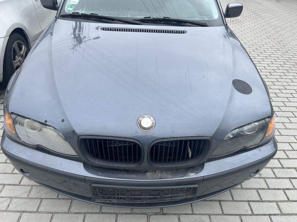 Bmw e46 lift maska stahlgrau metallic