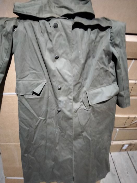 Плащ прорезиненный армейский ссср