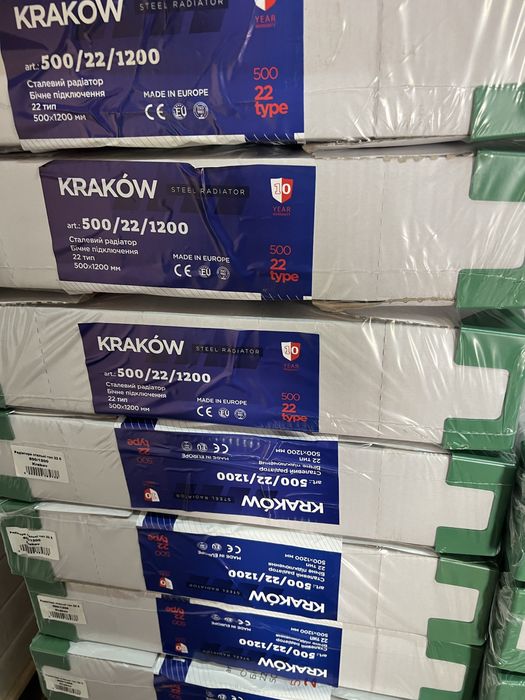 Стальные радиаторы 22 тип KRAKOW (Польша) для отопления дома