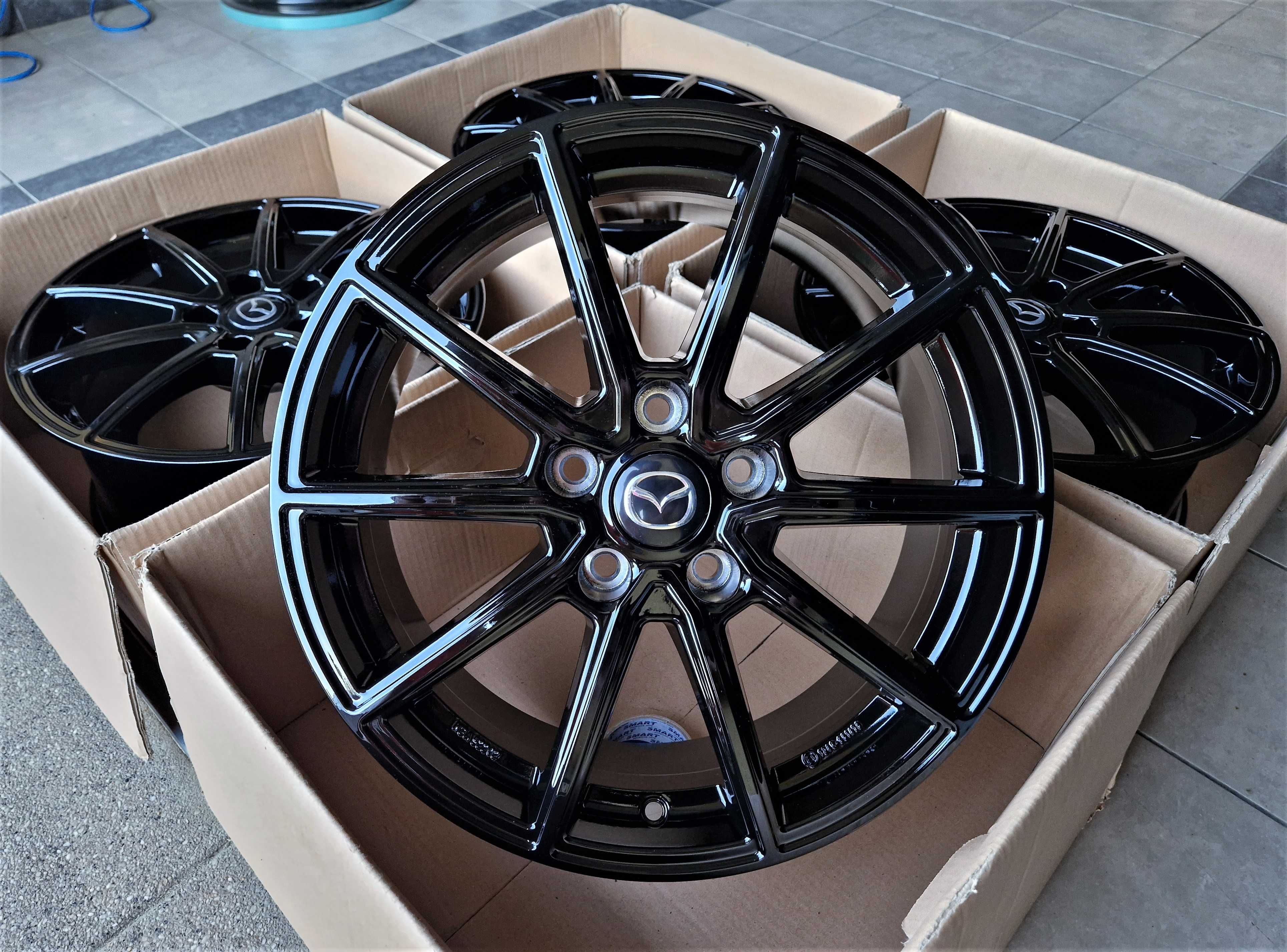 Alufelgi 17 5x114,3 Mazda CX-3 CX-5 CX-7 CX-8 MPV MX-3 MX-5 Czarne 71#