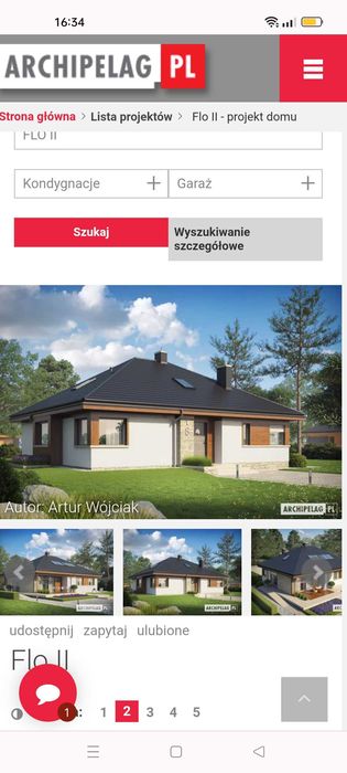 Projekt domu jednorodzinnego