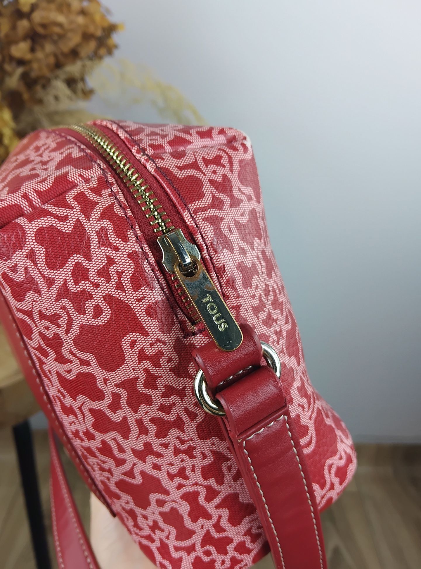Oryginalna torebka TOUS w misie kaos icon listonoszka torba monogram