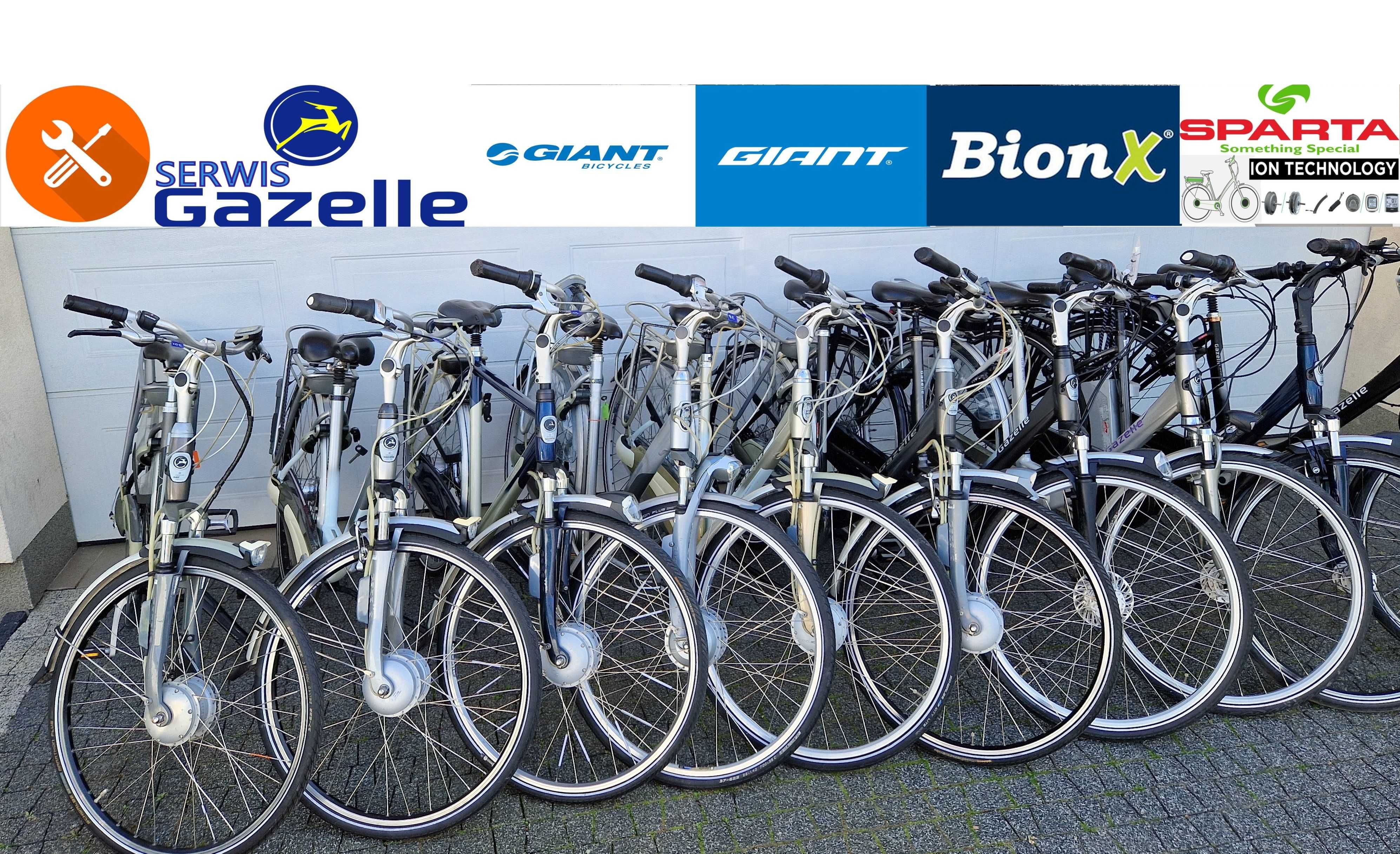 Naprawa Baterii Gazelle Innergy. A1, A4, A2, A6 Migające Diody.