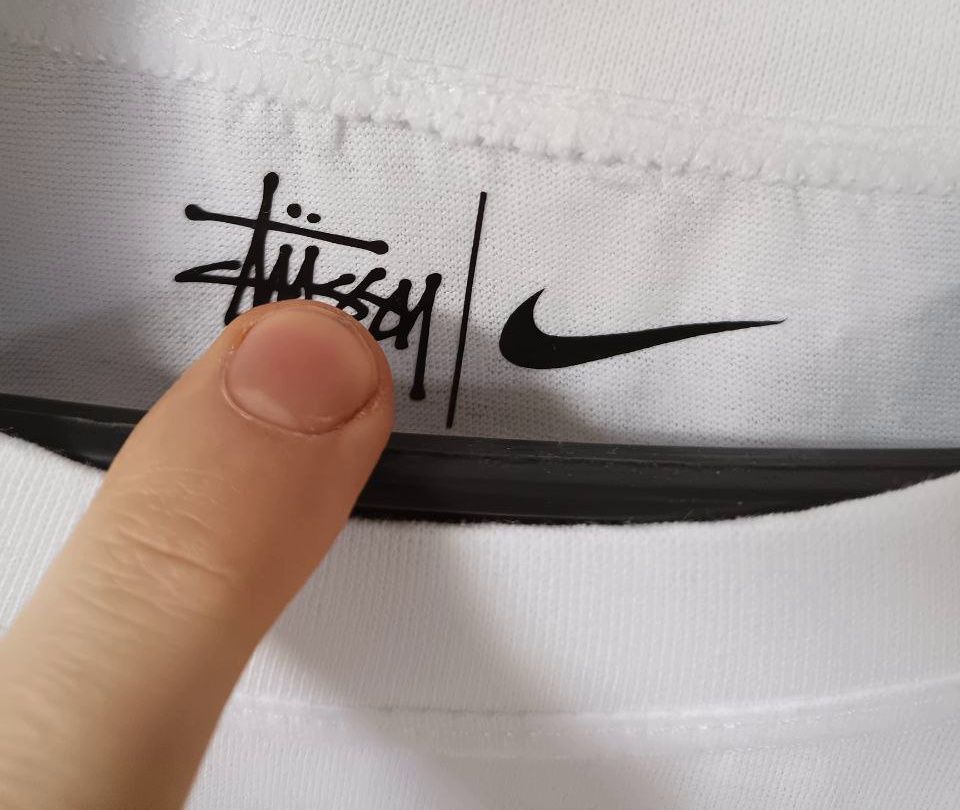 Футболка Stussy x Nike унисекс Стусси Найк Стасси