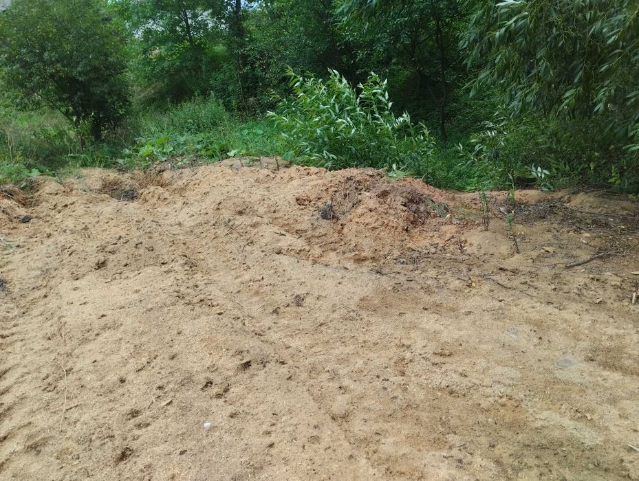 Тирса для удобрення огороду