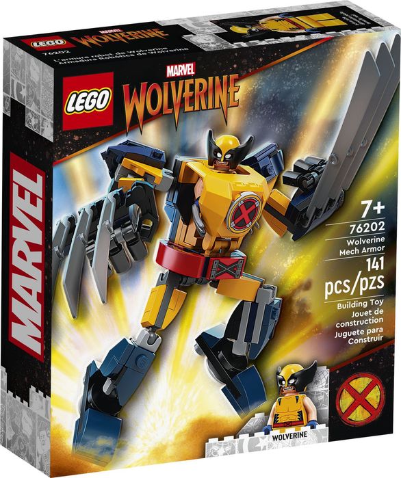 LEGO 76202 Marvel Super Heroes - Mechaniczna zbroja Wolverine’