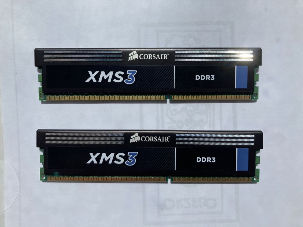 Оперативная память CORSAIR DIMM 8Gb (2*4Gb) DDR3-1333MHz PC3-10600CL9