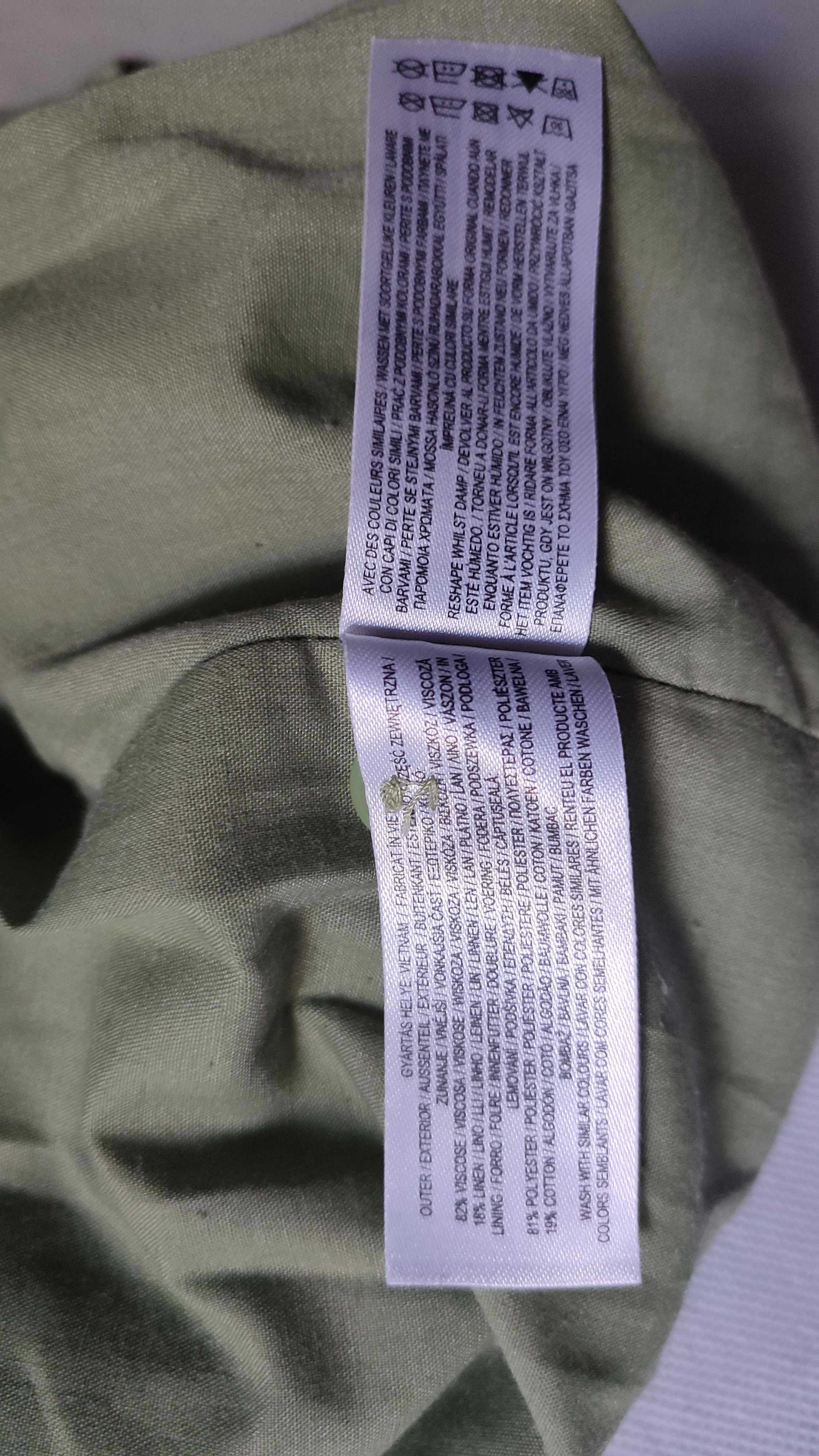 Spódnica mini kieszenie zielona Primark rozmiar 44
