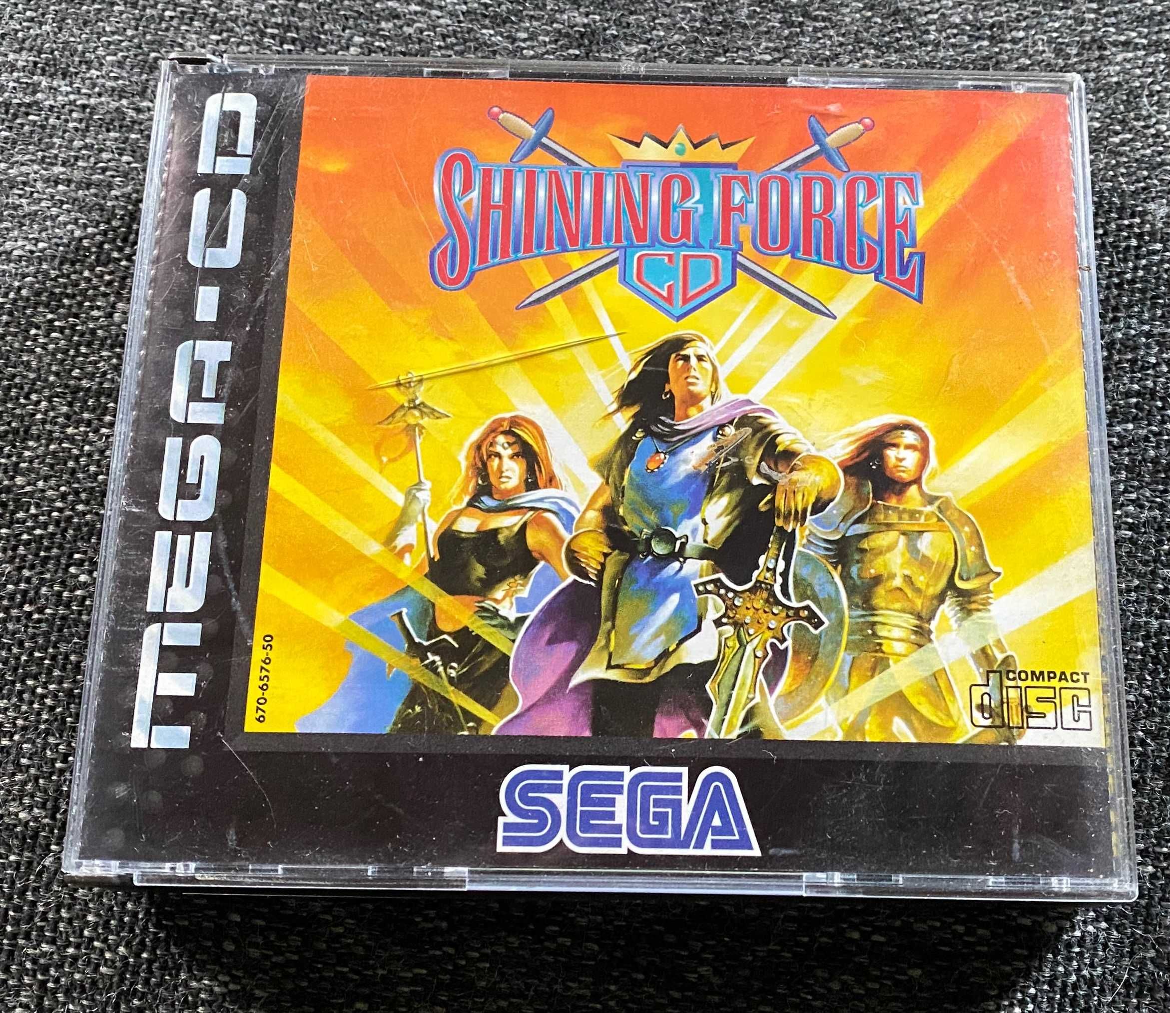 Shining Force CD versão PAL