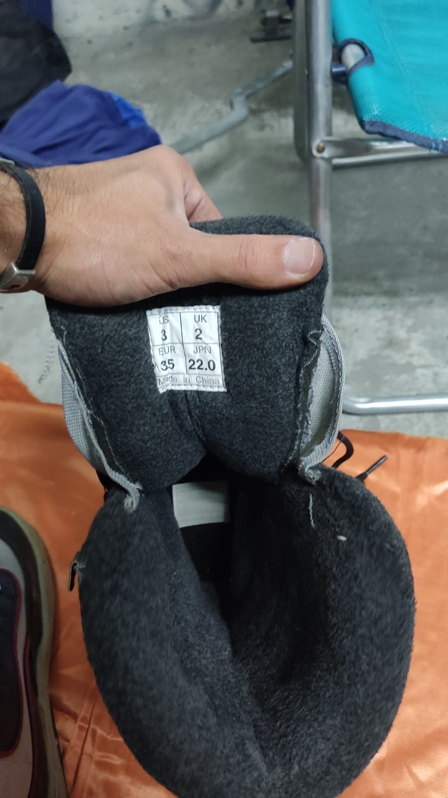 Botas para a neve