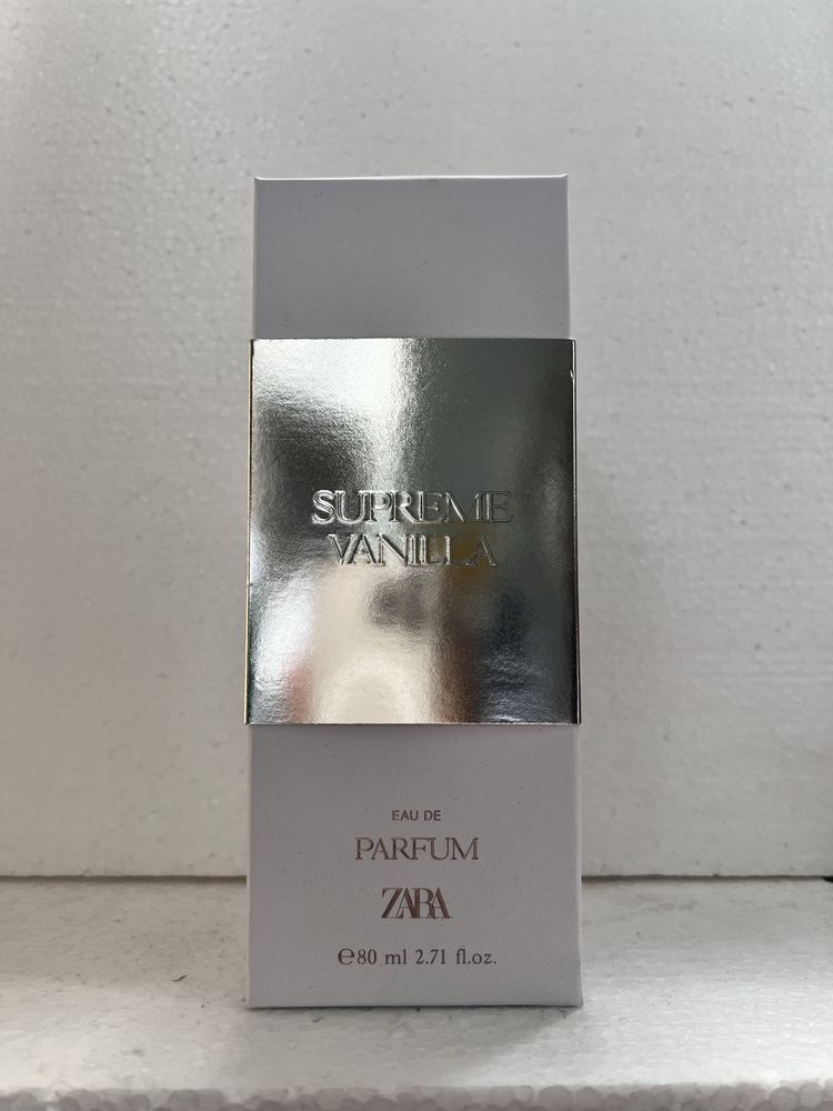 ZARA SUPREME VANILLA perfumy damskie 80ML Nowe