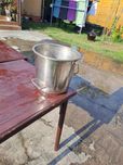 WIADRO inox stal  kwasowa z piekarni