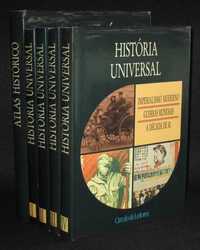 Livro História Universal Atlas Histórico Pré História aos nossos Dias