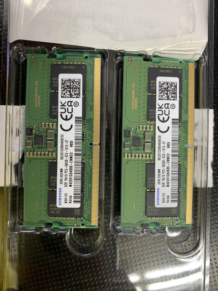 Pamięć RAM do laptopa SODIMM DDR5 Samsung  5600 2x8GB