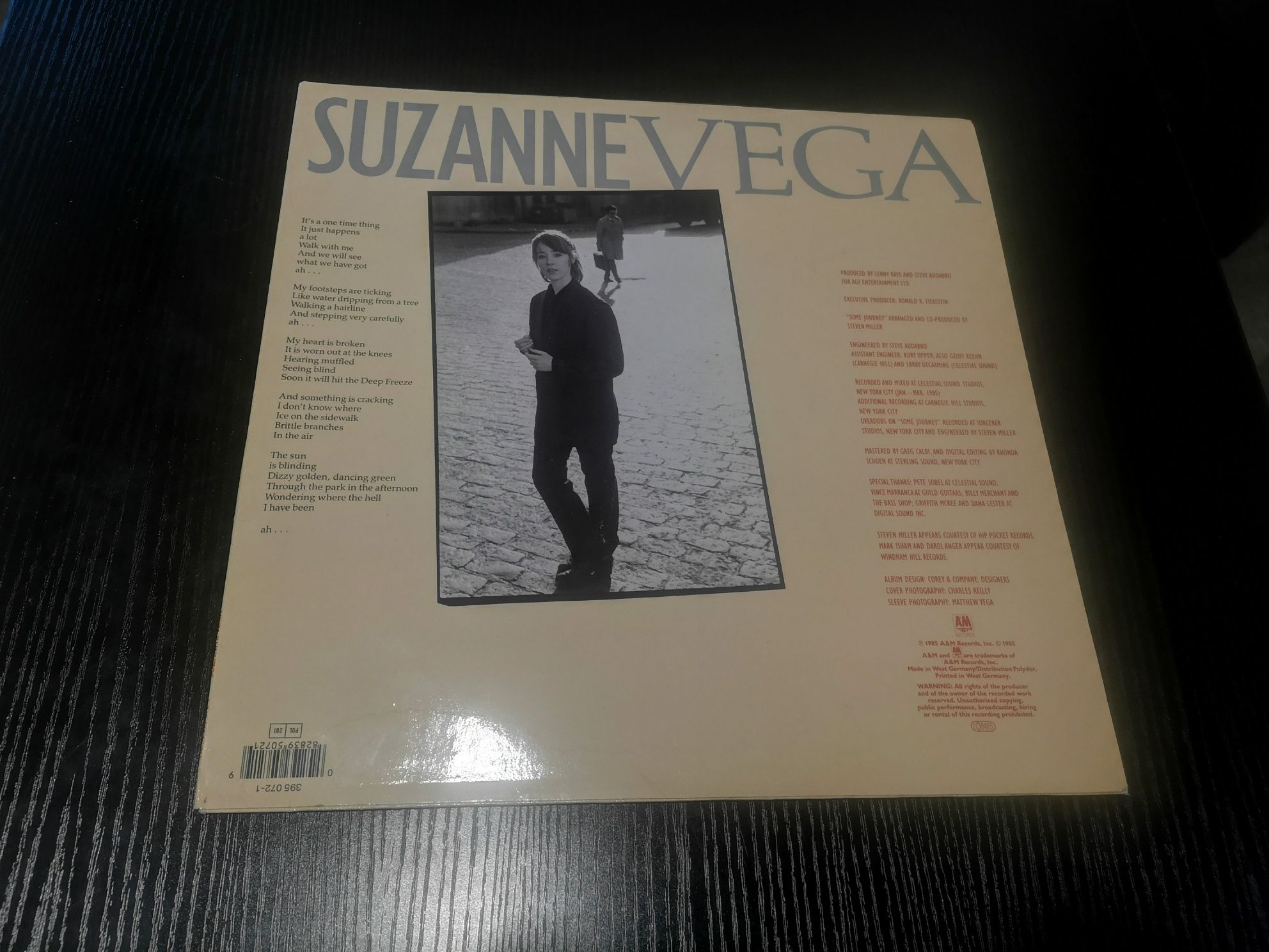SUZANNE VEGA - Suzanne Vega - Lp - A&M