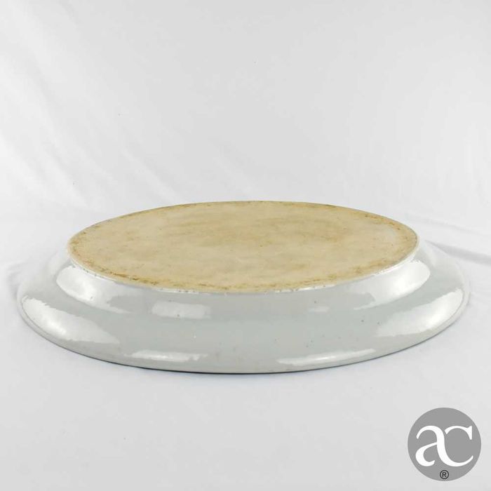 Grande Travessa China, Azul e Branco, Período Jiaqing 1796 a 1820