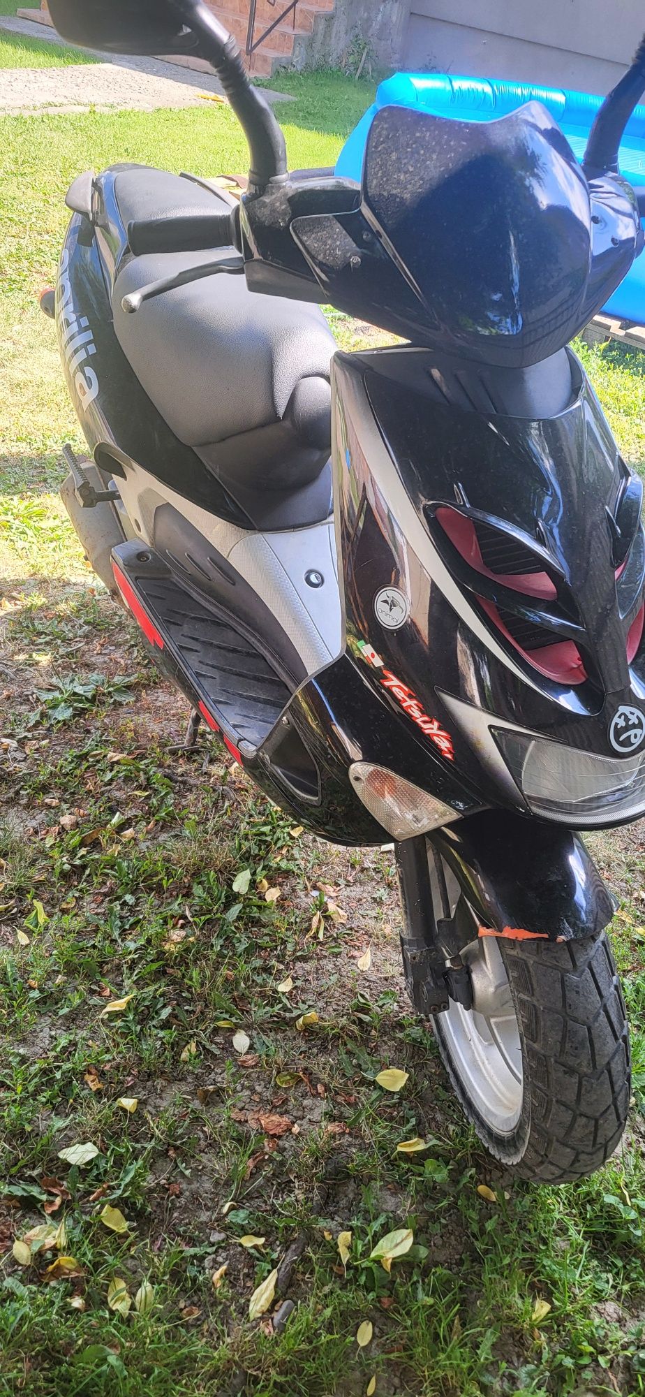 aprilia sr50 водянка