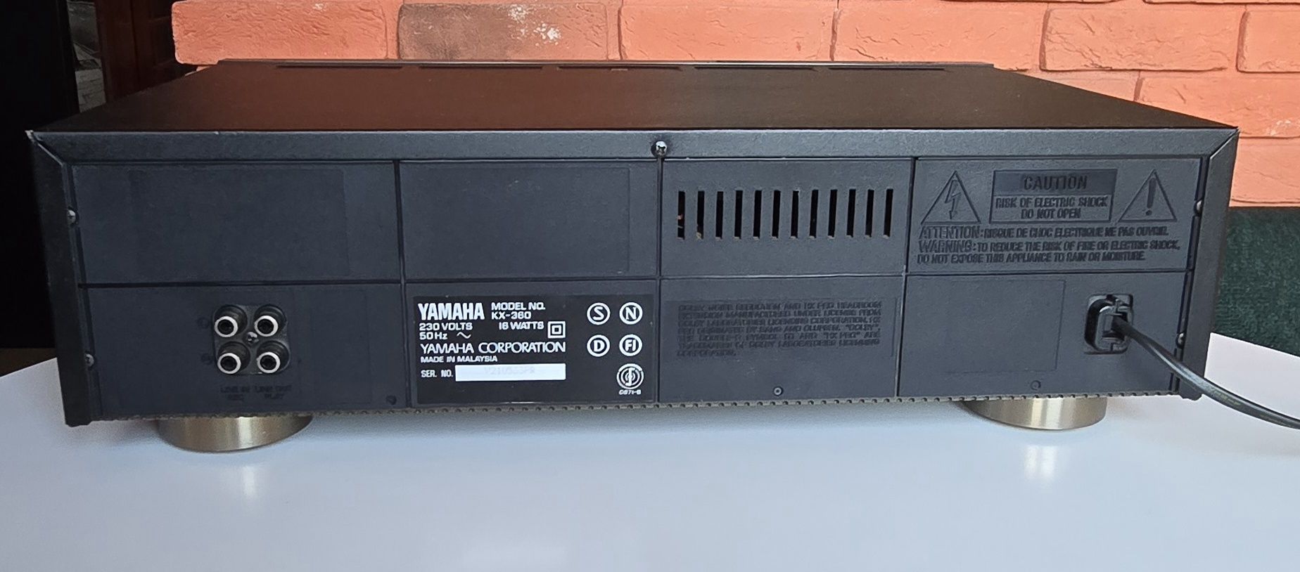 Magnetofon Yamaha kx 360