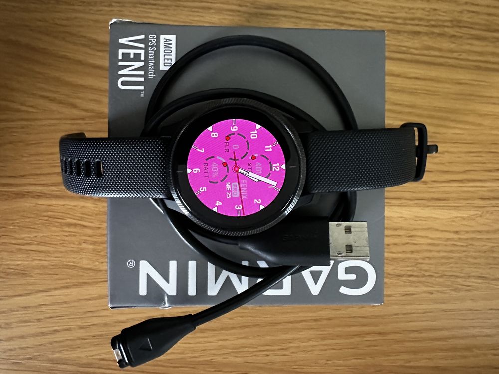 Garmin venu zegarek