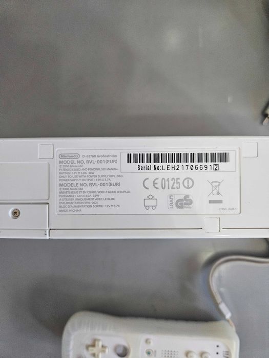 Nintendo Wii completa com jogo