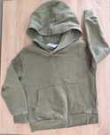 Bluza z kapturem typu kangur khaki H&M r. 110/116