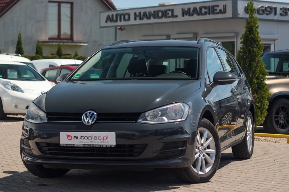Volkswagen Golf świeżo sprowadzony, przygotowany do rejestracji