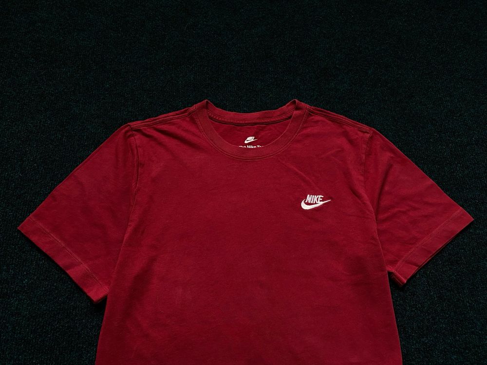 Футболка Nike з логотипом/Нові колекції/Оригінал/Бордова
