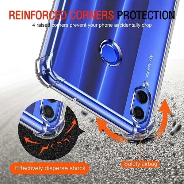 Прозрачный чехол Crystal Protect HUAWEI P Smart Plus 2018 та інші