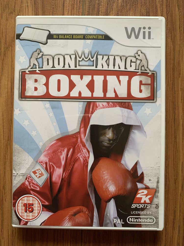Wii - Don King - Boxing - Só Caixa e Manual