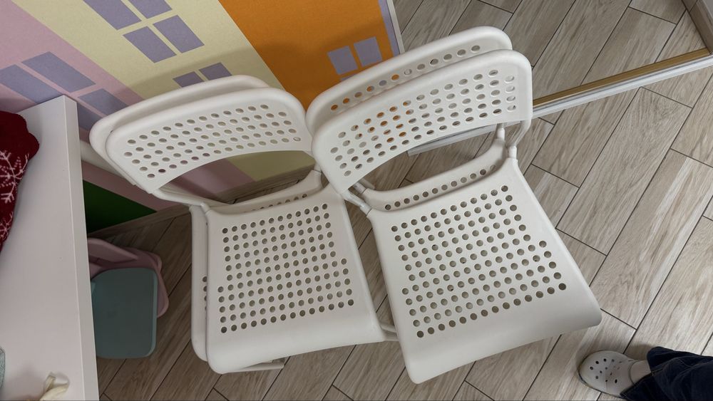 IKEA ADDE АДДЕ, стілець, білий IKEA б/в