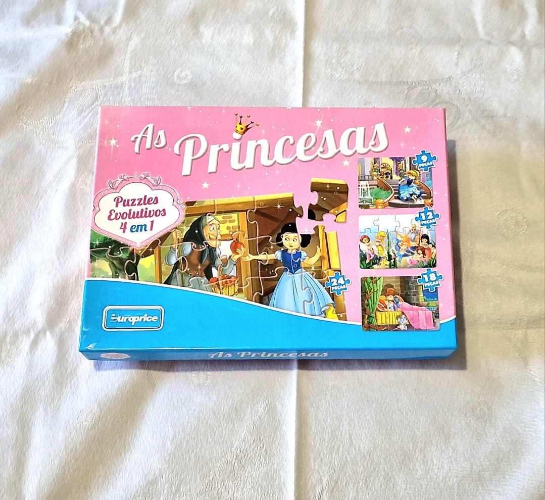 Puzzle da Europrice 4 × 1  As princesas