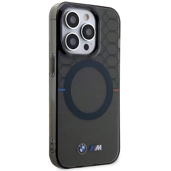 Etui BMW Pattern MagSafe na iPhone 14 Pro Max - szare