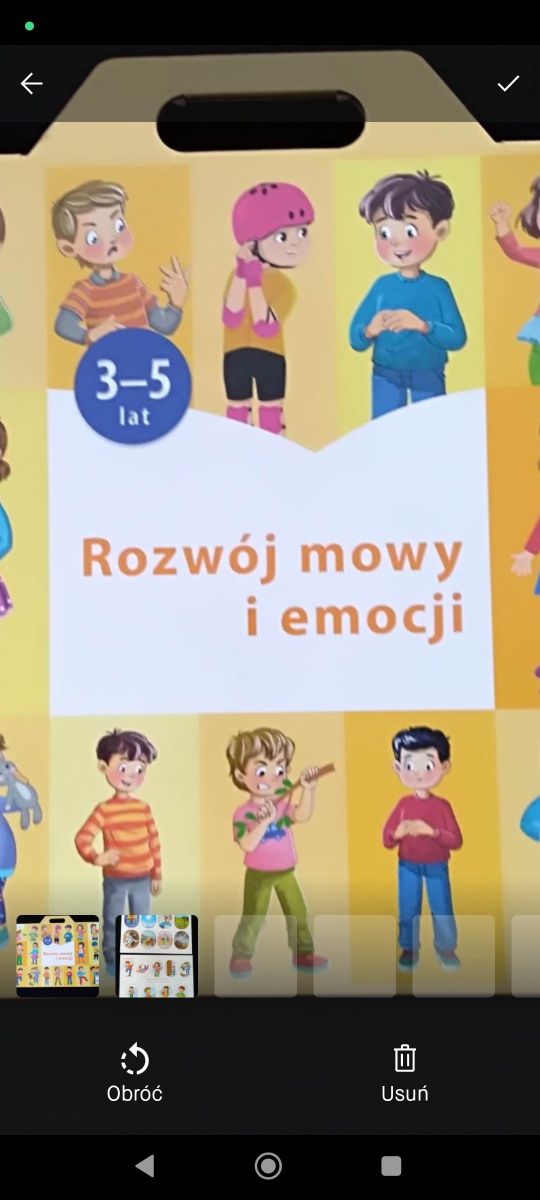 Plansze demonstracyjne Rozwój mowy i emocji MAC