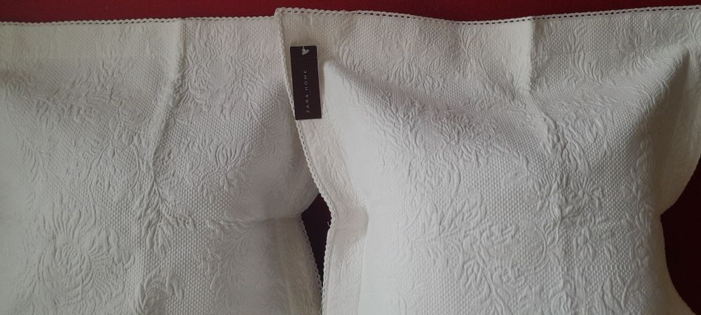 ZARA HOME Покривало 230×250см, дві наволочки 50×50 см 100 % бавовна
