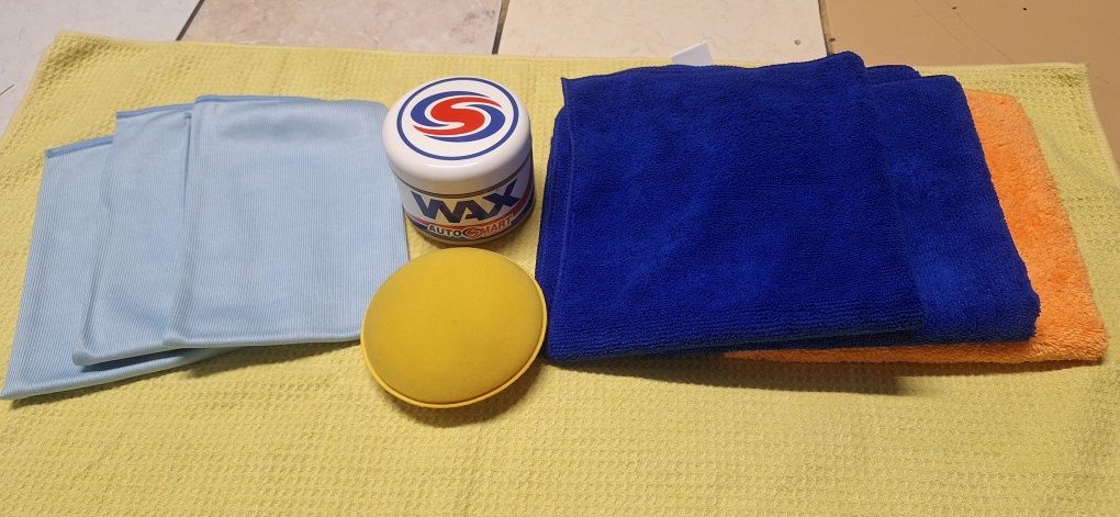 Wosk Premium Angielskiej firmy Auto Smart +6 mikrofibr
