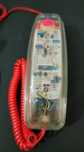 Telefone antigo transparente