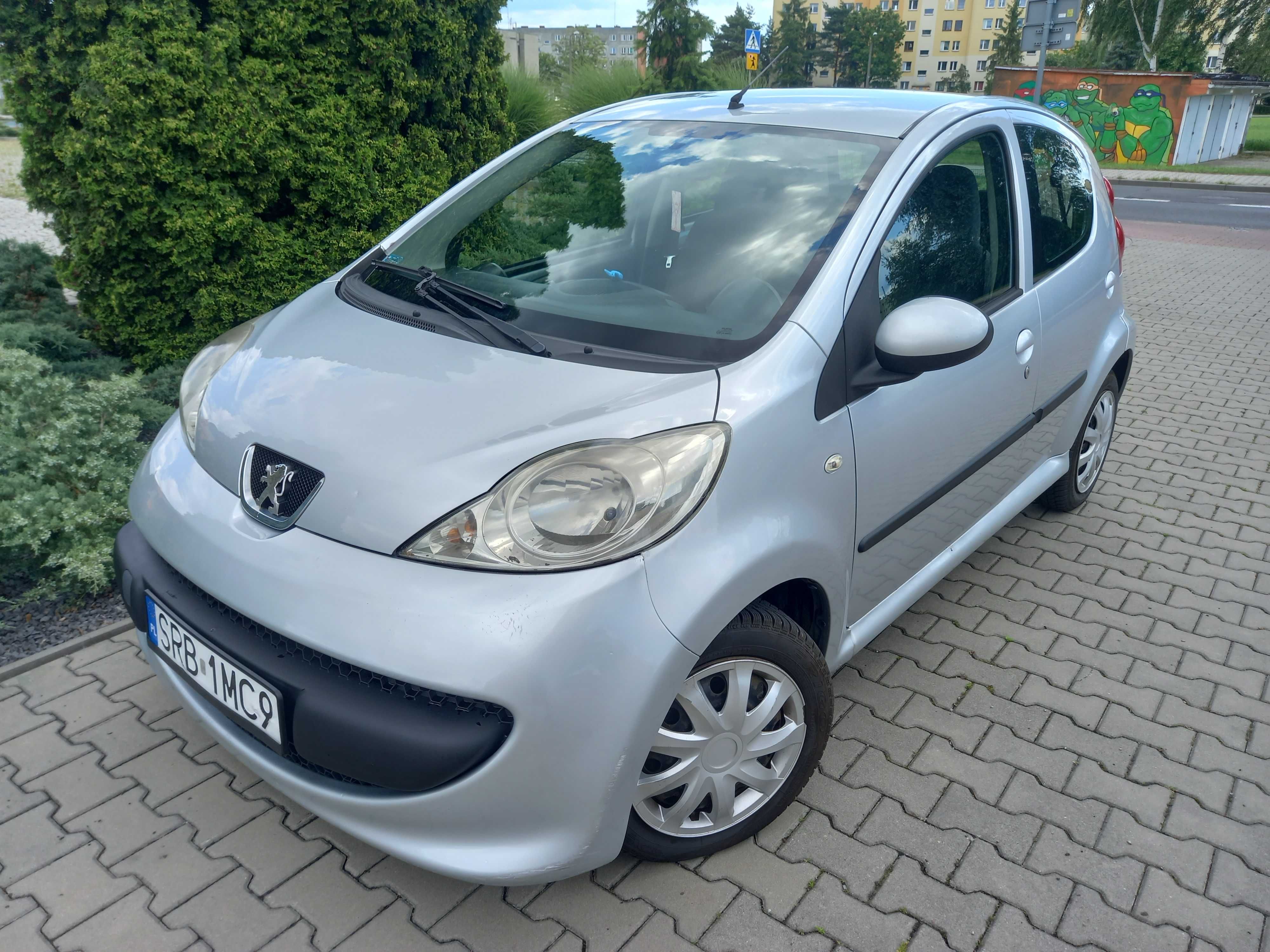 PEUGEOT 107 1.0 2006r * 5 - drzwiowy* Niski Przebieg * 2 komplety kół