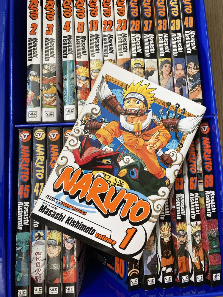 Banda Desenhada Naruto (Inglês) - Varios Números