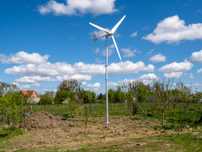Przydomowa turbina wiatrowa 4kW w zestawie z kontrolerem i rezystorem
