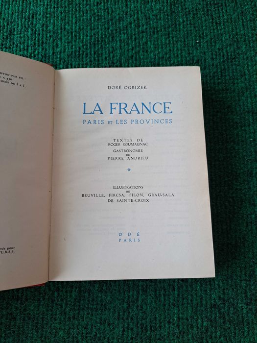 Paris, La France et les Provinces - Doré Ogrizek