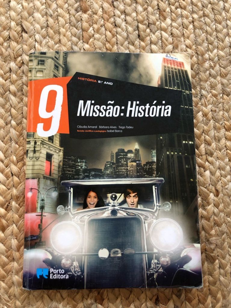 Livro "Missão: História" 9 ano e caderno de atividades