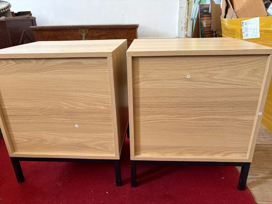 Pack 2 Mesas de Cabeceira Madeira