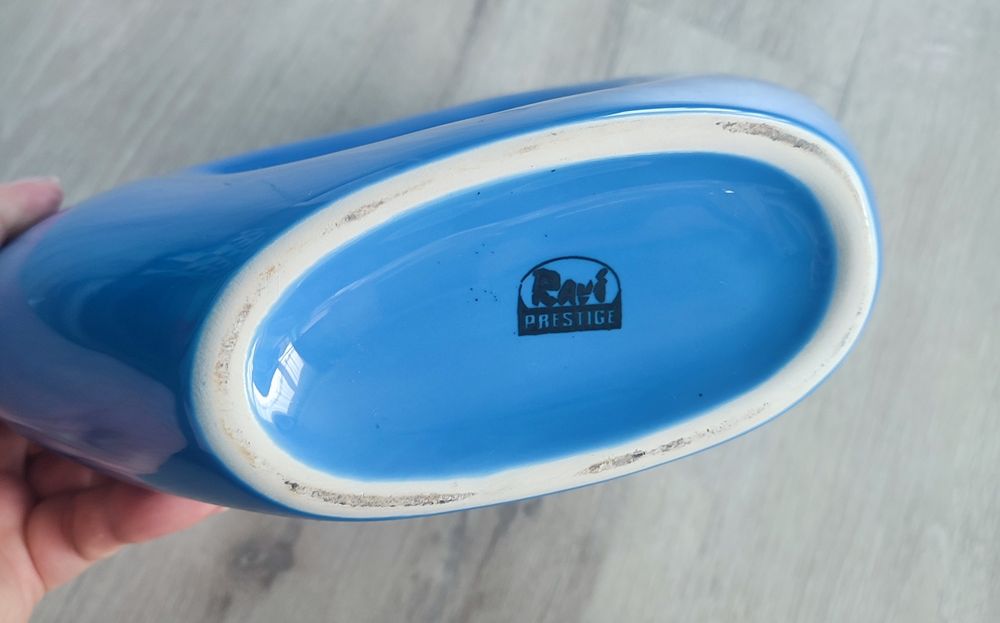 Wazon/dekoracja niebieskie serce