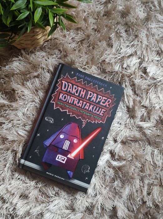 Nowa książka Darth Paper Kontratakuje papierowy Yoda książka o origami