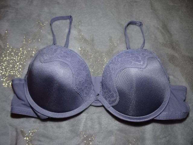 Primark biustonosz nowy liliowy push up 80 C