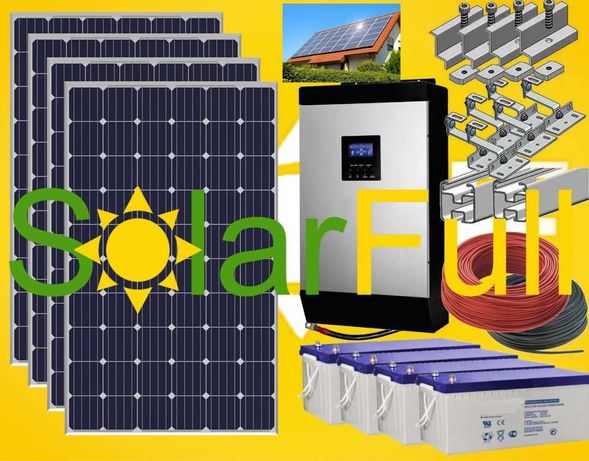 Kit – 5.000w habitação painel fotovoltaico solar pico 10 kw Pro 1120wh