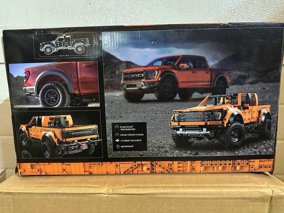 Конструктор Ford Raptor з 1379 деталей, пікап, схожий на Lego
